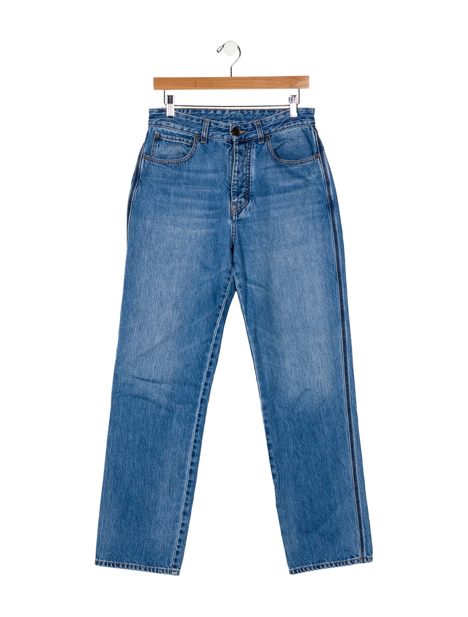 Victoria Victoria Beckham High-Rise Straight Leg Jeans